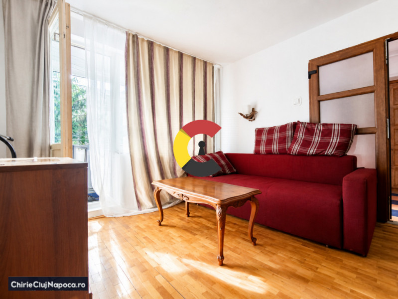 Ap. mobilat cu 2 camere+balcon, et. 1, Gheorgheni, str Ariesului
