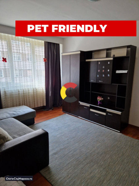 Apartament cu 3 camere in zonă semicentrală • zona Garii •Cat Friendly