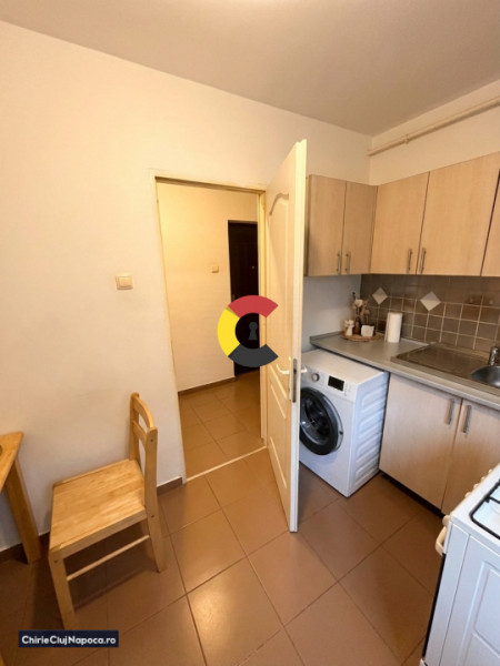 Ap cu o cameră+balcon | 15 min până la Platinia/Calea Manastur