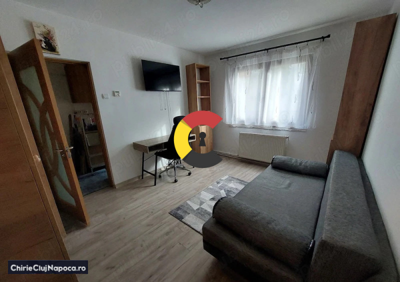 Apartament frumos cu 2 camere, Centrala proprie, Cartier Manastur