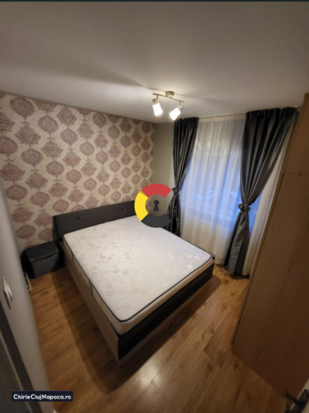 Apartament cu 2 camere+balcon, cart. Mănăștur, 4-5 statii de centru 