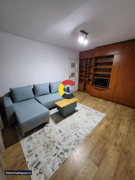 Apartament cu 2 camere+balcon, cart. Mănăștur, 4-5 statii de centru 
