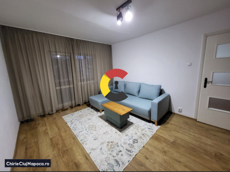 Apartament cu 2 camere+balcon, cart. Mănăștur, 4-5 statii de centru 
