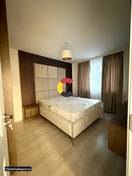 Apartament nou, 70 mp, cu 2 dormitoare, FLORESTI/zona Cetatii, parcare si balcon