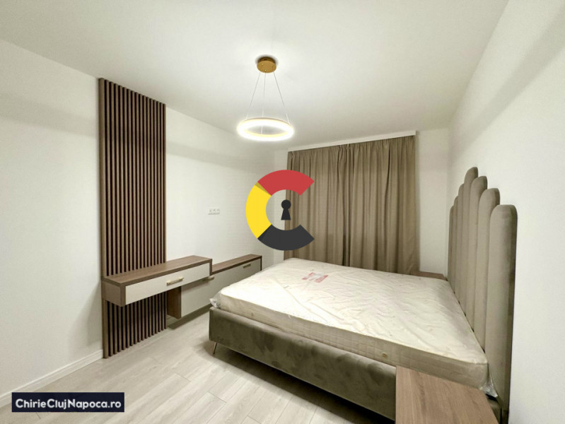 Apartament nou, 70 mp, cu 2 dormitoare, FLORESTI/zona Cetatii, parcare si balcon