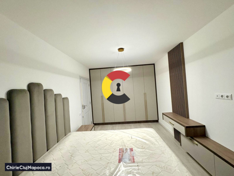 Apartament nou, 70 mp, cu 2 dormitoare, FLORESTI/zona Cetatii, parcare si balcon