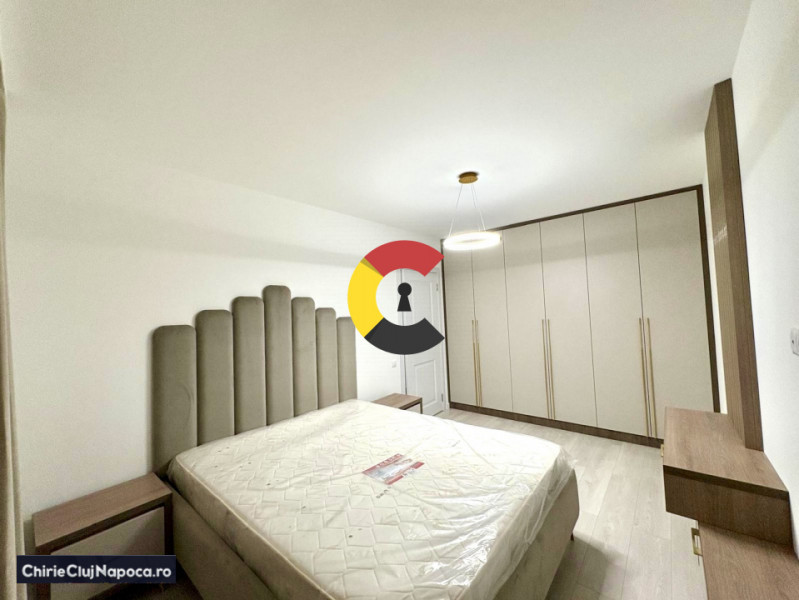 Apartament nou, 70 mp, cu 2 dormitoare, FLORESTI/zona Cetatii, parcare si balcon