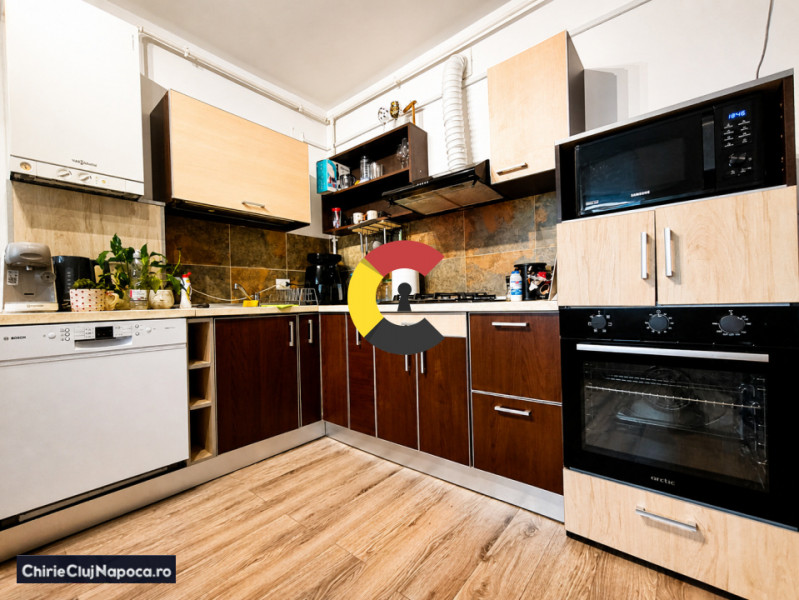 Apartament cu 3 camere+balcon, Cart. Gheorgheni, 4-5 statii de Centru