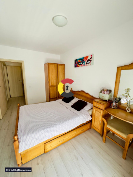 Apart. cu 3 incaperi, terasa, garaj, bloc nou, Cartier Iris Oasului 