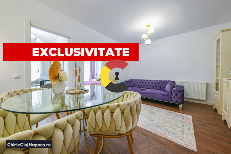 Apartament deosebit cu 2 camere • Parcare subterană • cartier Zorilor 