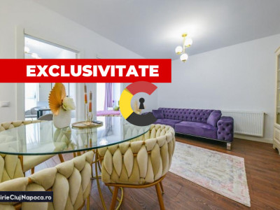 Apartament deosebit cu 2 camere • Parcare subterană • cartier Zorilor 