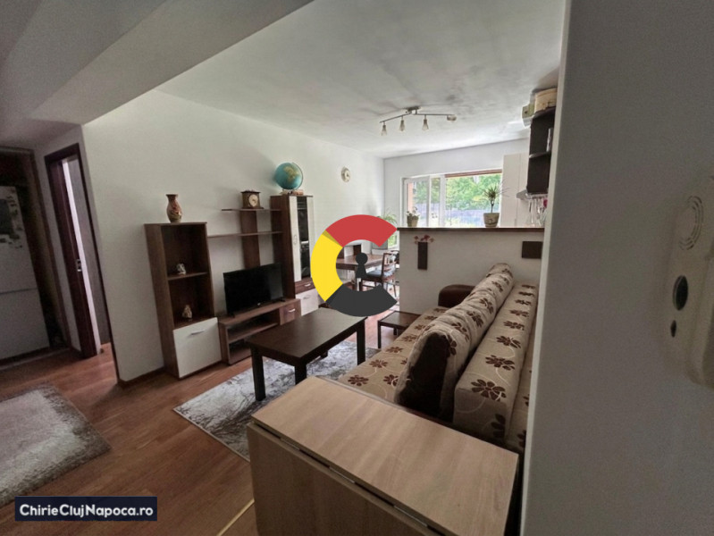 Ap cu 2 camere+balcon | cart Manastur - zona Edgar Quinet langa padure