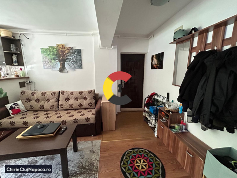 Ap cu 2 camere+balcon | cart Manastur - zona Edgar Quinet langa padure