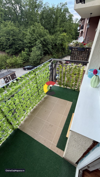 Ap cu 2 camere+balcon | cart Manastur - zona Edgar Quinet langa padure