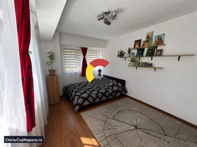 Ap cu 2 camere+balcon | cart Manastur - zona Edgar Quinet langa padure