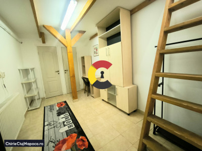 Garsoniera mobilata și utilata la casa zona Kaufland Marasti 