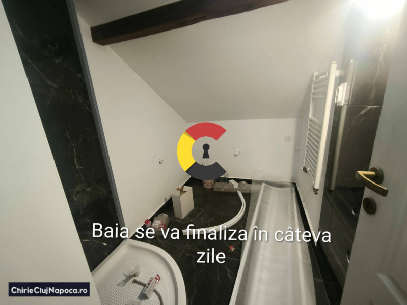 Garsoniera noua la mansarda Cart. Andrei Muresanu, aproape de Centru 