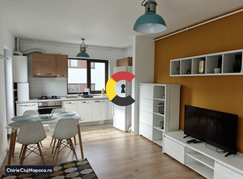 Apartament nou cu 2 camere, Buna Ziua, zona Grand Hotel Italia, parcare