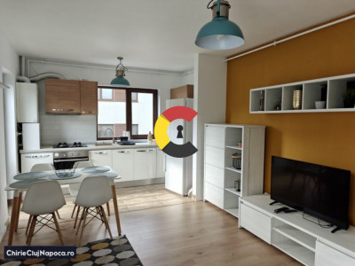Apartament nou cu 2 camere, Buna Ziua, zona Grand Hotel Italia, parcare