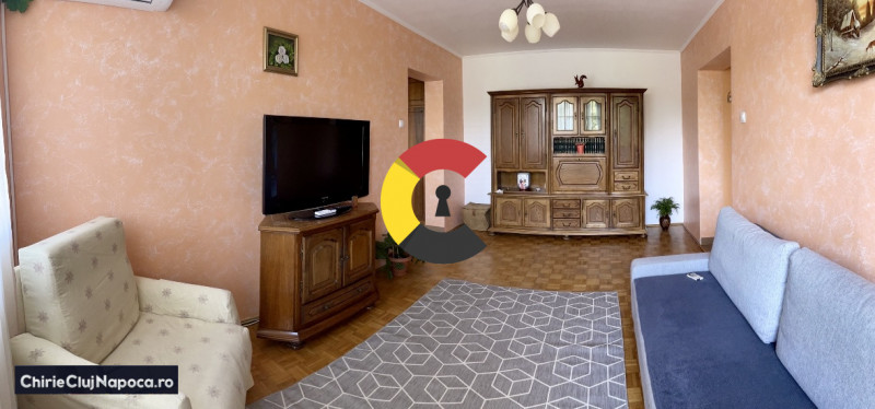Apartament cu 3 camere si balcon, Centru, zona Parcului Central