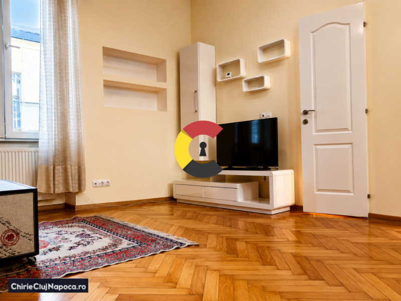 Stylish Apartment in the Heart of Cluj – Matei Corvin street