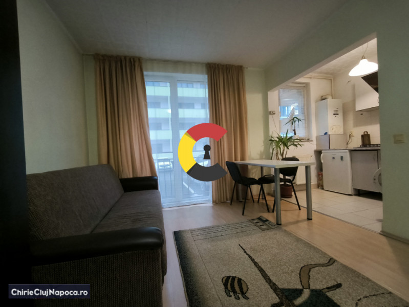 Apartament fain cu 1 camera (42 mp) str Porii - Floresti 