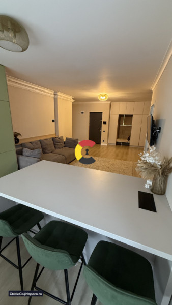 Ap modern cu 2 dormitoare+living+parcare | langa Vivo | bloc nou