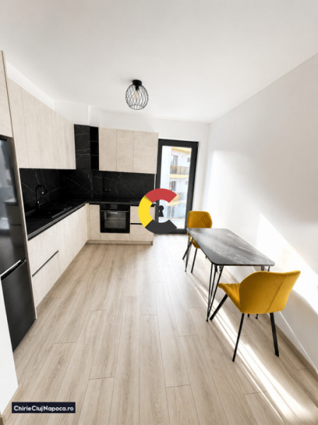Ap. modern cu 2 camere, zona Lidl Buna Ziua, bloc nou, garaj