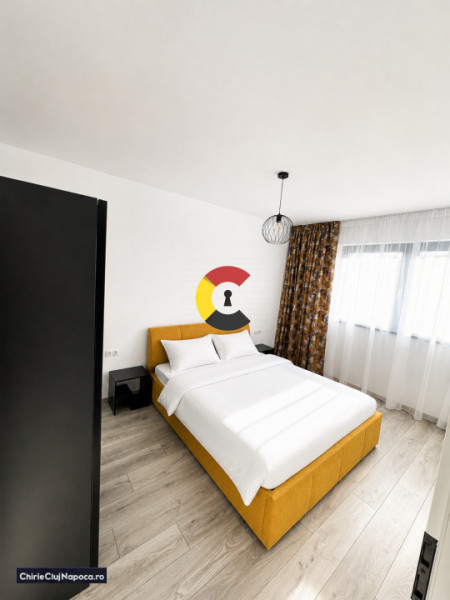 Ap. modern cu 2 camere, zona Lidl Buna Ziua, bloc nou, garaj