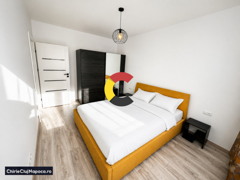 Ap. modern cu 2 camere, zona Lidl Buna Ziua, bloc nou, garaj