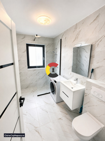 Ap. modern cu 2 camere, zona Lidl Buna Ziua, bloc nou, garaj