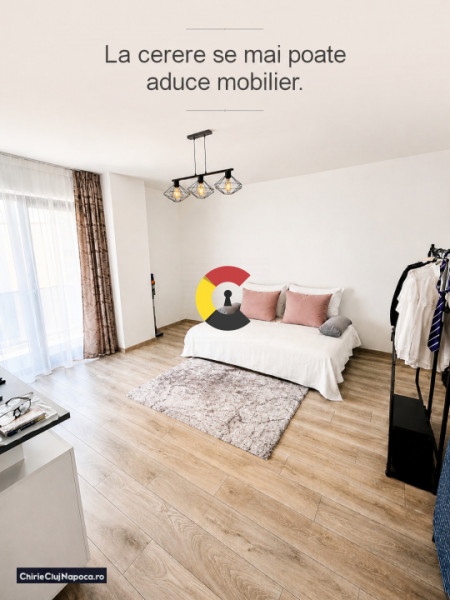 Ap. modern cu 2 camere, zona Lidl Buna Ziua, bloc nou, garaj