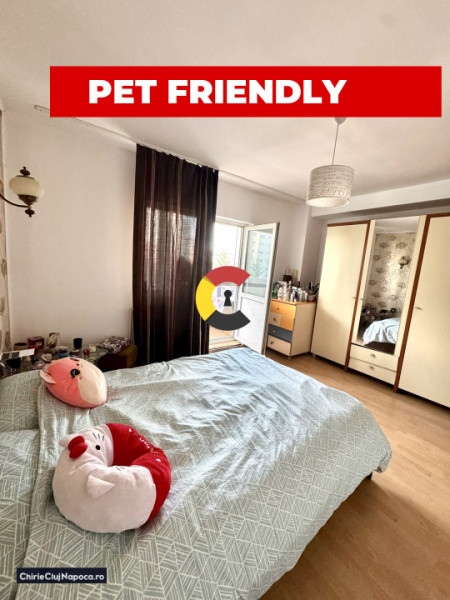 Apartament cu 3 dormitoare si living, Marasti, zona The Office, parcare