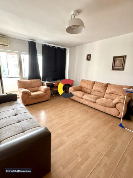 Apartament cu 3 dormitoare si living, Marasti, zona The Office, parcare