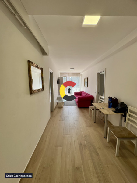 Ap. cu 2 dormitoare, living si balcon, Intre Lacuri nr. 1, bloc nou, parcare