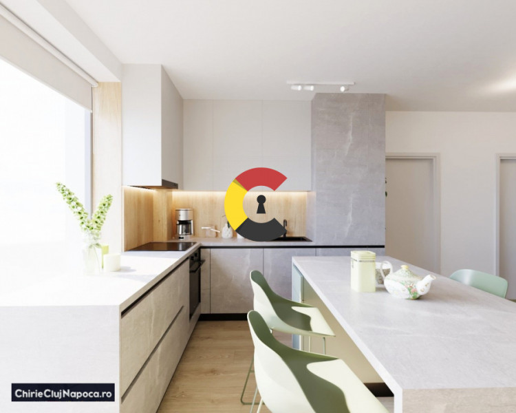 Apartament nou cu 2 camere, Intre Lacuri, zona Iulius Mall, parcare 
