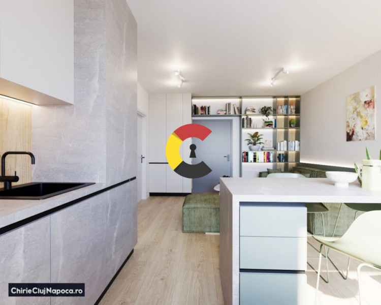 Apartament nou cu 2 camere, Intre Lacuri, zona Iulius Mall, parcare 