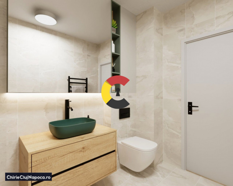 Apartament nou cu 2 camere, Intre Lacuri, zona Iulius Mall, parcare 