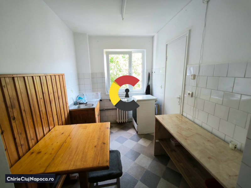 Apart. studentesc cu 3 camere deco, Manastur, 4-5 statii de Centru