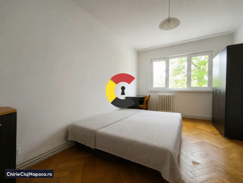Apart. studentesc cu 3 camere deco, Manastur, 4-5 statii de Centru