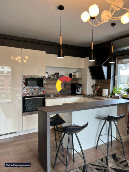 Ap modern cu 2 camere+parcare | terasa - zona Calea Turzii OMV 
