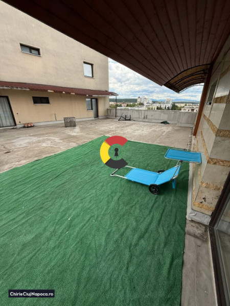 Ap cu 2 camere+terasa mare | zona Observator - Zorilor 