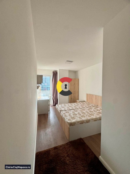 Ap. modern cu 2 dormitoare+living, 2 bai, Garaj. Gheorgheni. Bloc nou.
