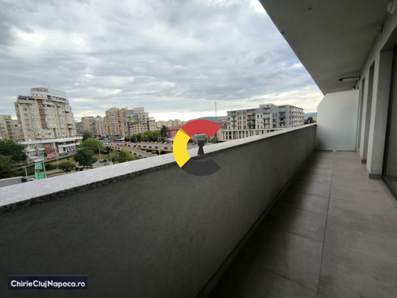 Ap. modern cu 2 dormitoare+living, 2 bai, Garaj. Gheorgheni. Bloc nou.