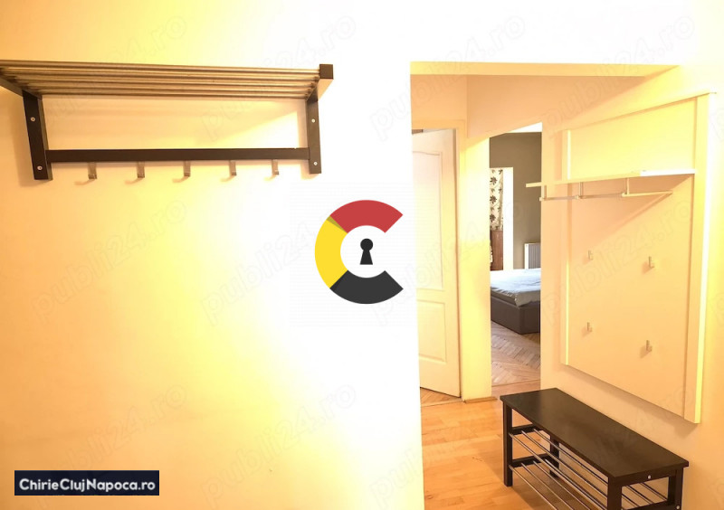 Apartament cu 3 camere deco. 2 bai, AC, Cart Gheorgheni / Tituescu