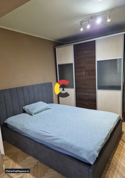 Apartament cu 3 camere deco. 2 bai, AC, Cart Gheorgheni / Tituescu