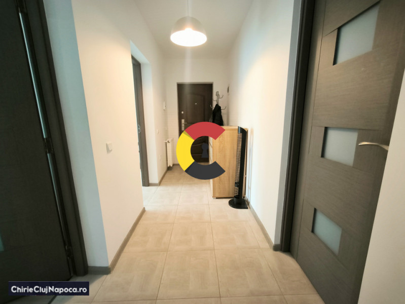 Apartament spatios cu 2 camere+parcare, str D. Mocanu Floresti