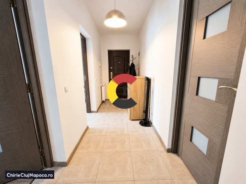 Apartament spatios cu 2 camere+parcare, str D. Mocanu Floresti