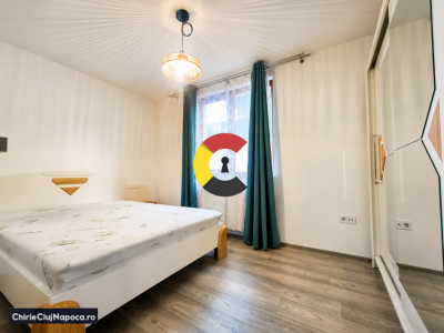 Apartament spatios cu 2 camere+parcare, str D. Mocanu Floresti