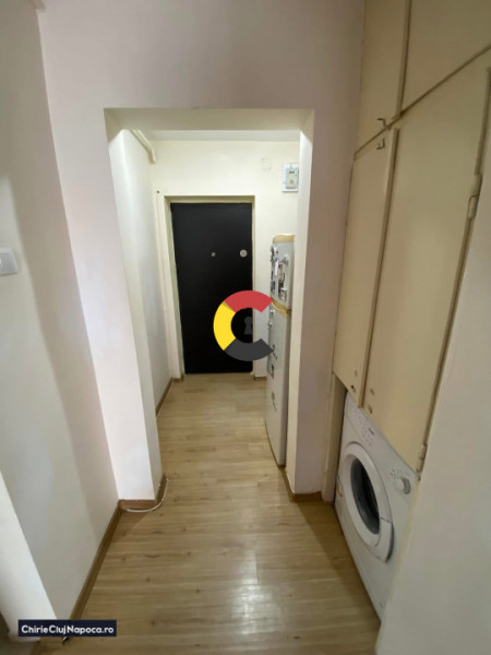 Ap cu 2 camere decomandate | balcon | cart Manastur - zona liniștită 